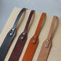 Personalised Wide Leather Camera Strap, thumbnail 9 of 12