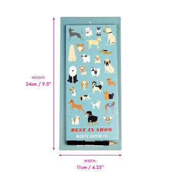 Best In Show Dog Design Magnetic Shopping List, 2 of 7