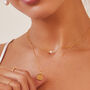 Rose, Silver Or Gold Single Pearl Choker Necklace, thumbnail 5 of 12