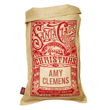 The Hudson Personalised Christmas Sack, 2 of 3