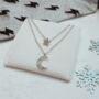 Christmas Gift For Her – Stunning Necklace, Socks And Rose Gold Festive Accessories, thumbnail 3 of 10