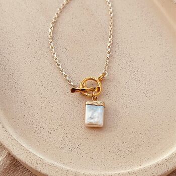Emma T Bar Necklace, 4 of 8