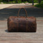 Genuine Leather Duffle, thumbnail 4 of 12