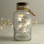 Personalised In Loving Memory LED Glass Jar, thumbnail 4 of 7
