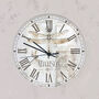 Dragonfly French Style Personalised Clock, thumbnail 1 of 4