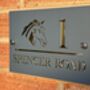 Personalised Horse Head Design House Acrylic Number Sign, thumbnail 2 of 6