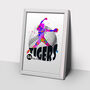 Personalised Softball Sport Poster, thumbnail 1 of 5