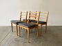 Four Mid Century Dining Chairs By Schreiber Furniture, thumbnail 1 of 12