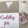 Cuddles For Nanny Cushion, thumbnail 3 of 6