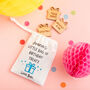 Personalised Little Bag Of Birthday Treat Tokens, thumbnail 1 of 2