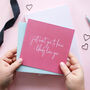 I Bloody Love You Valentine's Day Card, thumbnail 1 of 3