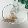 Personalised Five Butterfly Wine Glass Charms, thumbnail 4 of 5