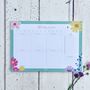 Stationery Gift Set Planner, Calendar And Notepad, thumbnail 2 of 8