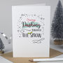 'Dancing Through The Snow' Funny Christmas Card, thumbnail 1 of 3