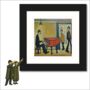 Framed 'Piano Man' Print. Lowry Style, thumbnail 1 of 4
