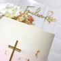 Personalised 'Floating' Name Cake Topper, thumbnail 1 of 5