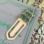 Christmas Tree Wooden Bookmark, thumbnail 1 of 4