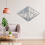 Day And Night Triangle: Wooden Wall Art Masterpiece, thumbnail 8 of 12