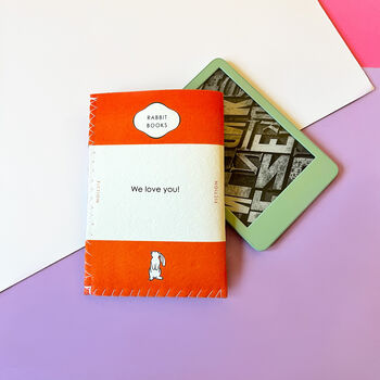 Personalised Book Kindle Case Reading Gift, 6 of 6