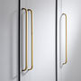 Solid Brass Modern Long Kitchen Bar Door Handles, thumbnail 1 of 8