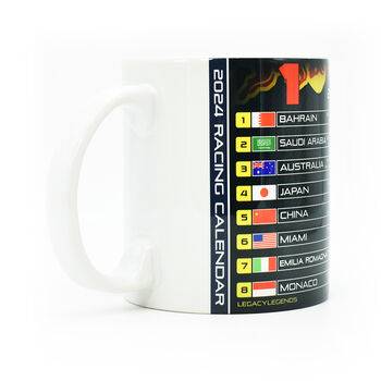 Formula One 2024 Calendar Rb Edition Mug, 5 of 6