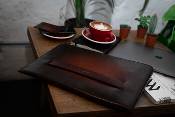 Silviano 11' Tan iPad /Tablet Sleeve, 7 of 7