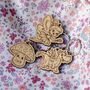 Personalised Fairy Keyring – Mushroom, Dragon Or Fairy Girl | Kids Party Bag Filler, thumbnail 1 of 7