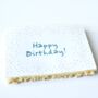 Happy Birthday Confetti Postcake, thumbnail 2 of 4