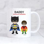 Daddy Superhero Mug, thumbnail 1 of 2