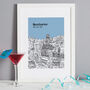 Personalised Manchester Print, thumbnail 8 of 10