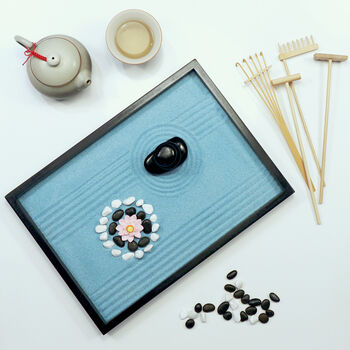 Zen Garden Kit Gift | Japanese Mini Rock Garden, 6 of 9