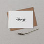 Wedding Card 'It Was Always You' Bride Or Groom Card, thumbnail 1 of 2