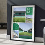 Hibs Views Of Easter Road Poster, thumbnail 3 of 7