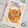 Stay Fierce Birthday Card, thumbnail 5 of 7