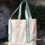 Personalised Canvas Tote Beach Bag, thumbnail 7 of 11