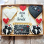 Personalised Hand Iced Wedding Cookie Letterbox Gift, thumbnail 4 of 4