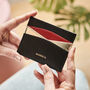 Personalised Colour Pop Leather Card Holder, thumbnail 1 of 3
