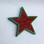 Handmade Star Mosaic Ornament, thumbnail 9 of 9