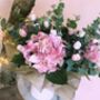 Pink Rose Soap Flower Bouquet, thumbnail 1 of 2