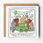 Personalised Horse Birthday Card, thumbnail 1 of 4