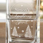 Personalised Christmas Snow Globe Decanter Gift, thumbnail 3 of 5