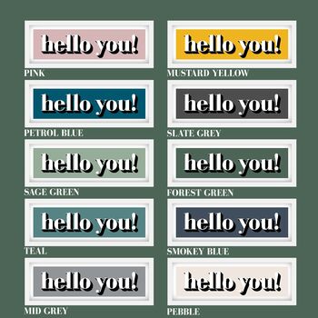 Hello You Framed Print, 11 of 11