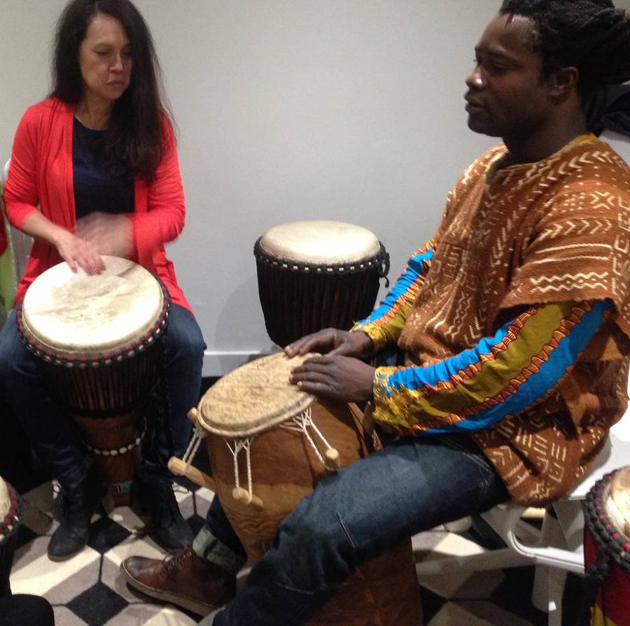 african djembe drumming one to one lesson by london african drumming