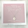 Sterling Silver Flower Girl Necklace Wedding Gift Set, thumbnail 10 of 11
