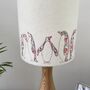 Penguin Embroidered Lampshade, thumbnail 3 of 5