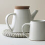 Fair Trade Handmade Glazed Stoneware Conical Mug, thumbnail 12 of 12