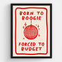 'Born To Boogie' Print, thumbnail 2 of 5