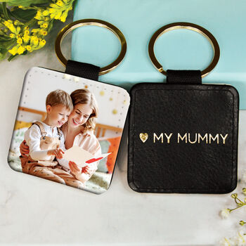 Personalised Mum Love Photo Keyring, 2 of 4