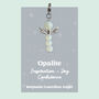 Opalite Guardian Angel Keepsake Inspiration Gift, thumbnail 1 of 3