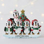 Personalised Table Top Penguin Family Decoration, thumbnail 1 of 3